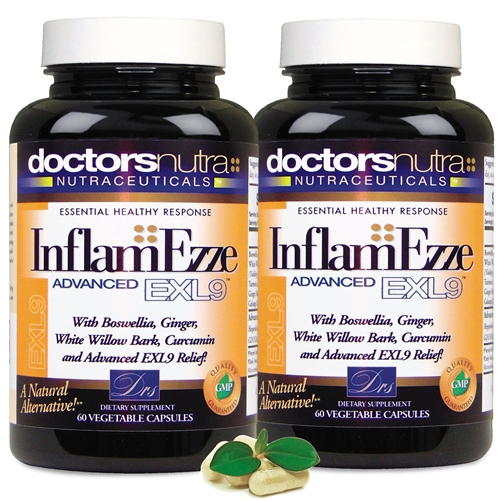 <strong>InflamEzze Anti-Inflammatory Advanced EXL9!</strong></br> A Natural Alternative! (PACK OF 2)