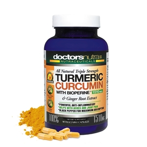 <strong>All Natural Triple Strength Turmeric Curcumin with BioPerine 1510 mg</strong></br> A Natural Alternative Anti-Inflammatory!