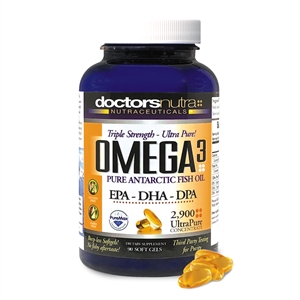 <strong>Omega 3 Natural Wild Caught Fish Oil DPA Supplement</strong><br>Maximum Strength EPA, DHA and DPA