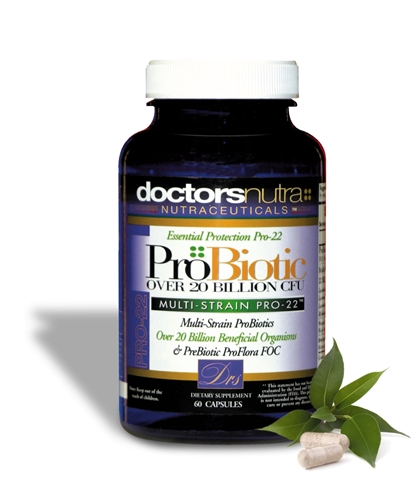 <strong>ProBiotic Multi-Strain Pro-44</strong><br><i>Over 40 Billion Beneficial Organisms<br>Plus <strong>PREBIOTIC ProFlora!</i></strong>